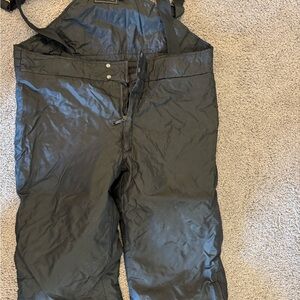 Yamaha Black Waterproof Outdoor Overalls